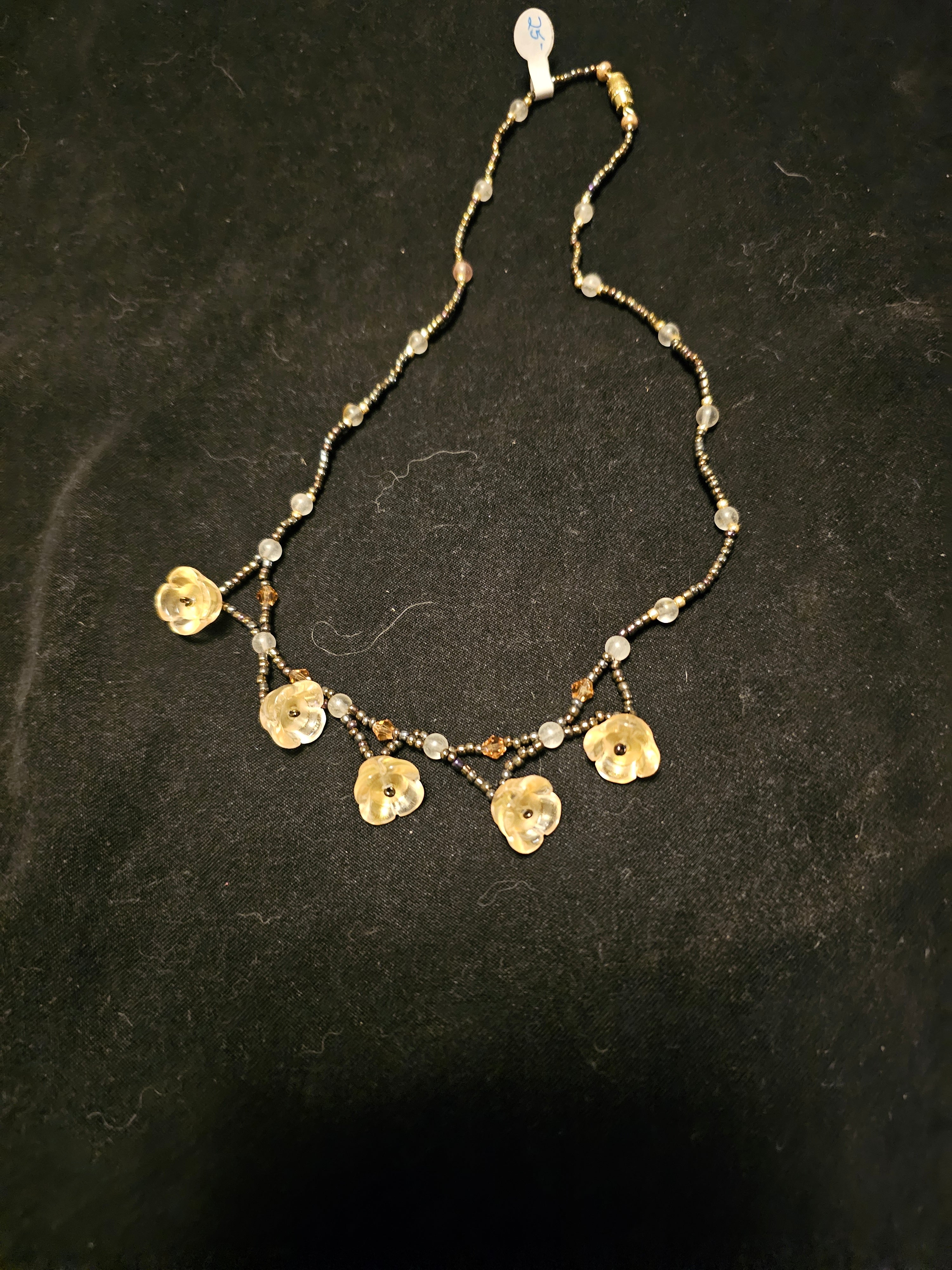 5 Pendant Beaded Necklaces