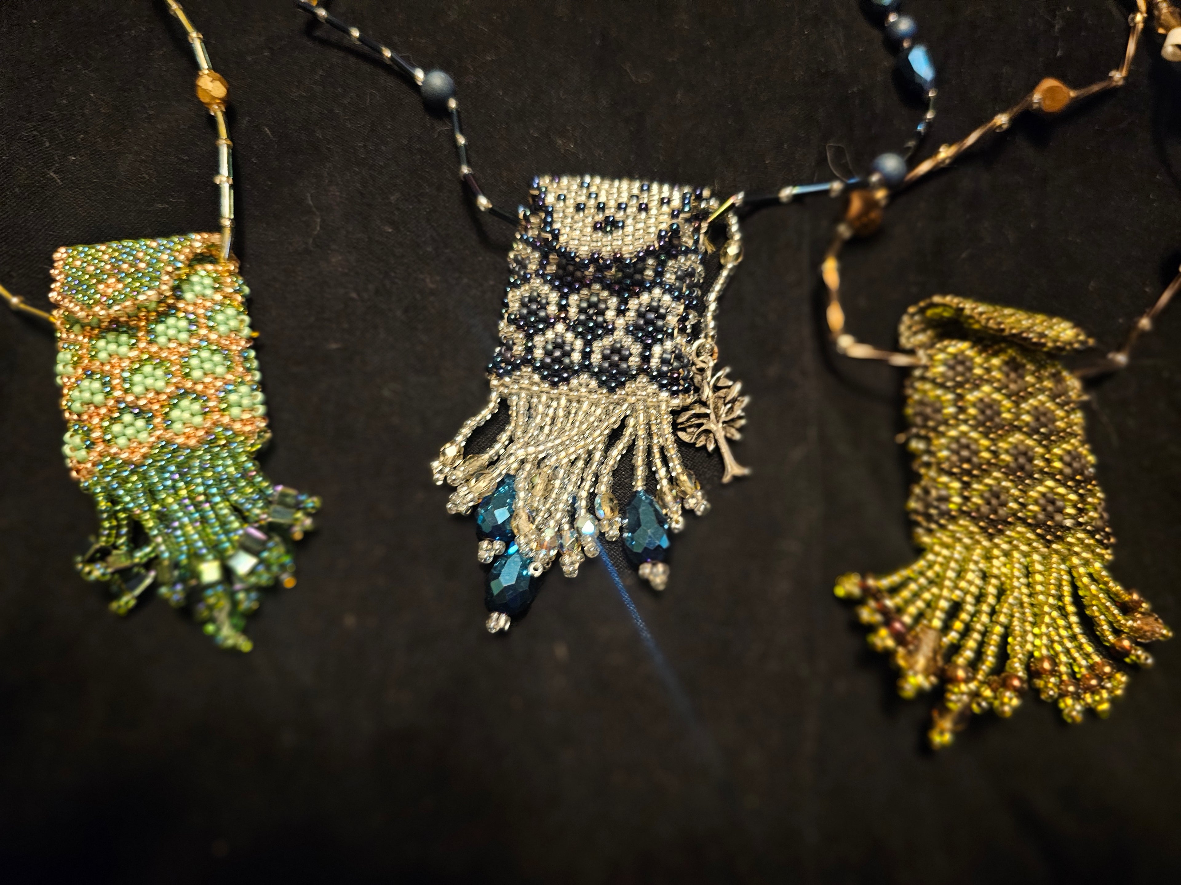 Honeycomb Amulet Bags